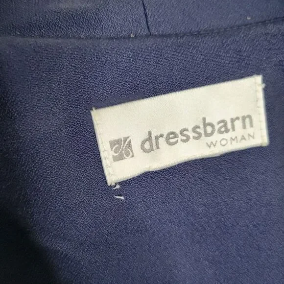 Dressbarn VINTAGE 90s Blue Green Chiffon Cardigan Blouse - Picture 2 of 4